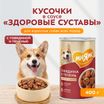 Влажный корм Мнямс На каждый день Кусочки в соусе с говядиной и печенью для собак всех пород «ЗДОРОВЫЕ СУСТАВЫ», 400 г — фото 4