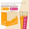 Крем-лакомство Мнямс для кошек и котят с 4 месяцев "Ассорти вкусов" с курицей и тунцом 15 г х 60 шт. — фото 2