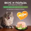 Влажный корм Мнямс Деликатес "Фондан" из мяса курицы с кошачьей мятой для кошек 80 г — фото 8