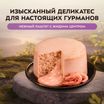 Влажный корм Мнямс Деликатес "Фондан" из мяса курицы с маслом криля для кошек 80 г — фото 7