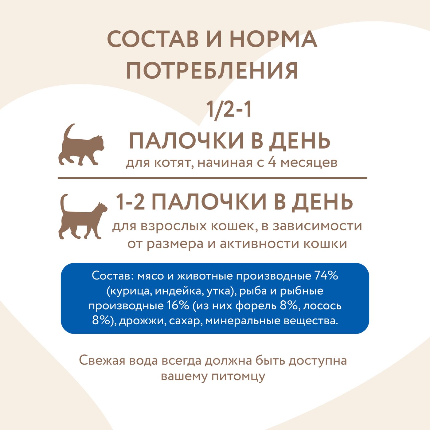 Лакомство Мнямс лакомые палочки для кошек с форелью и лососем 3х5 г — фото 9