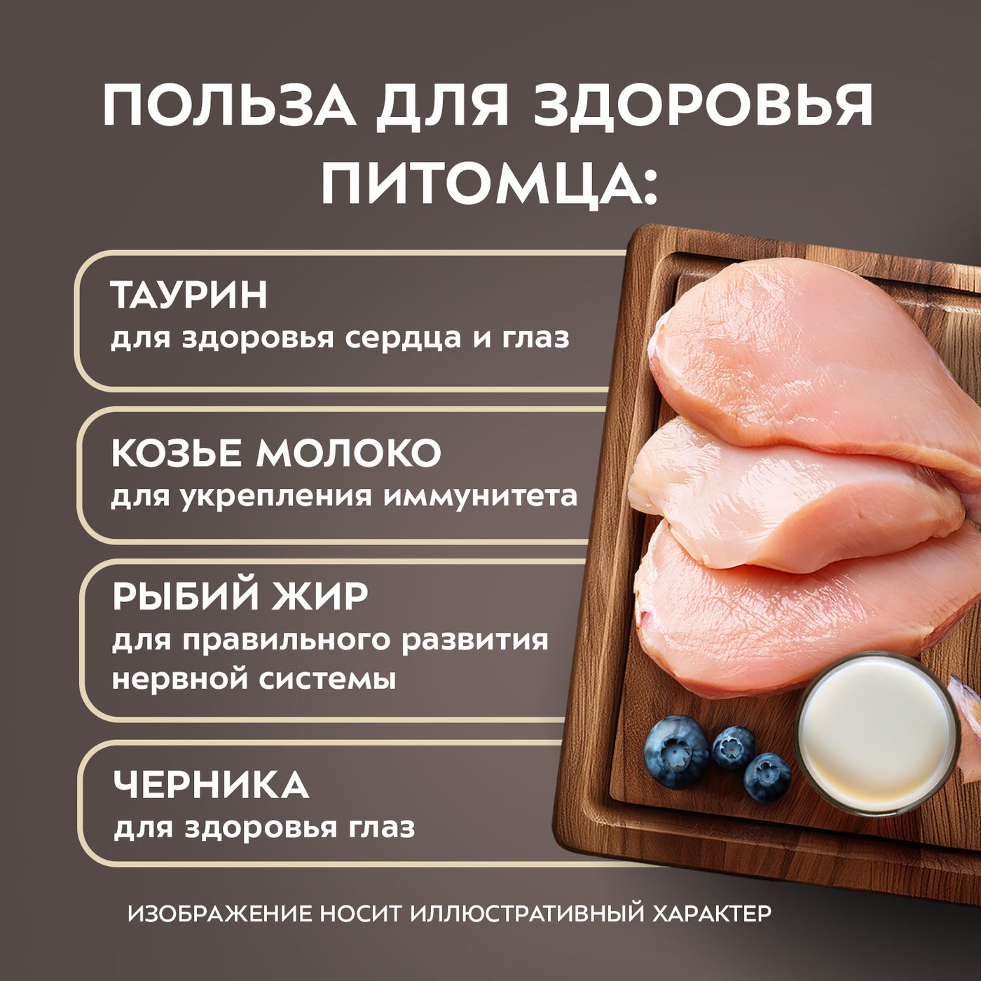 Влажный корм Мнямс Деликатес Куриное филе с козьим молоком в соусе для котят старше 3 месяцев 50 г — фото 5