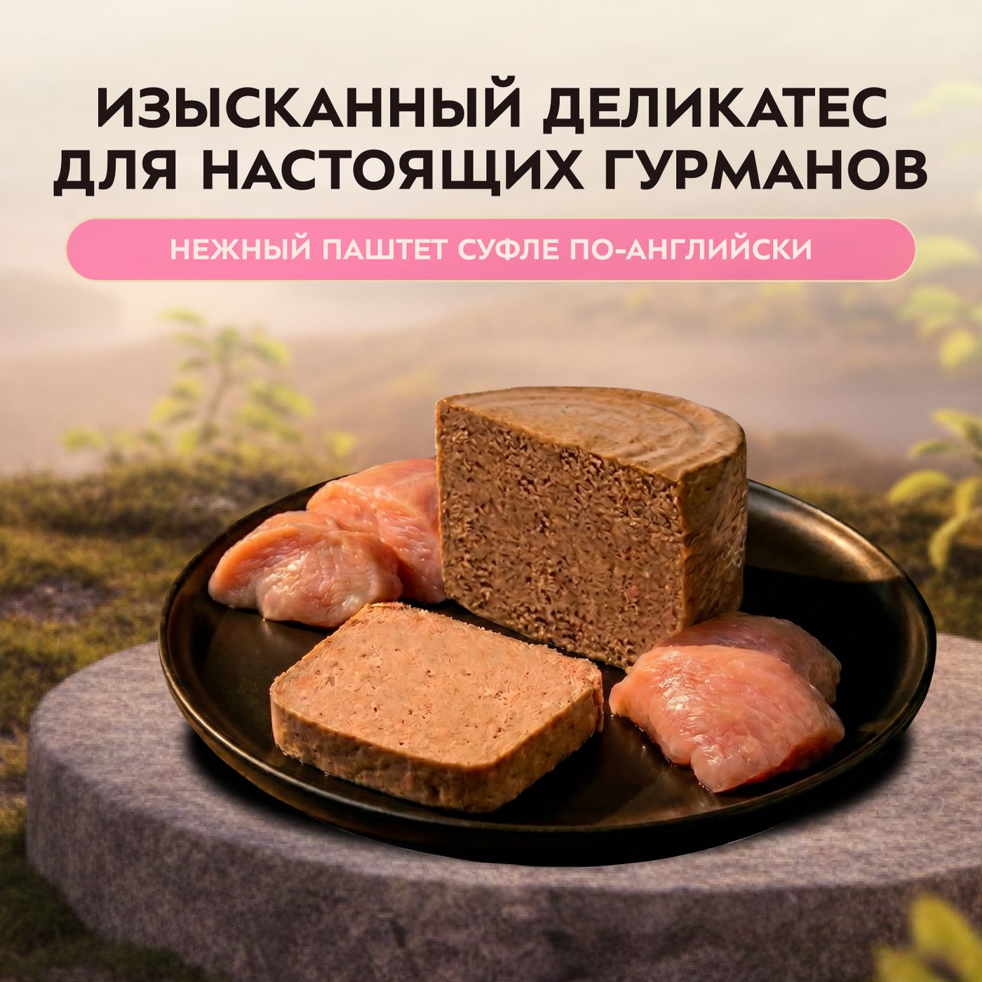 Влажный корм Мнямс Деликатес СТАРТЕР Паштет из индейки для котят до 4 месяцев "Суфле по-английски" 200 г — фото 5
