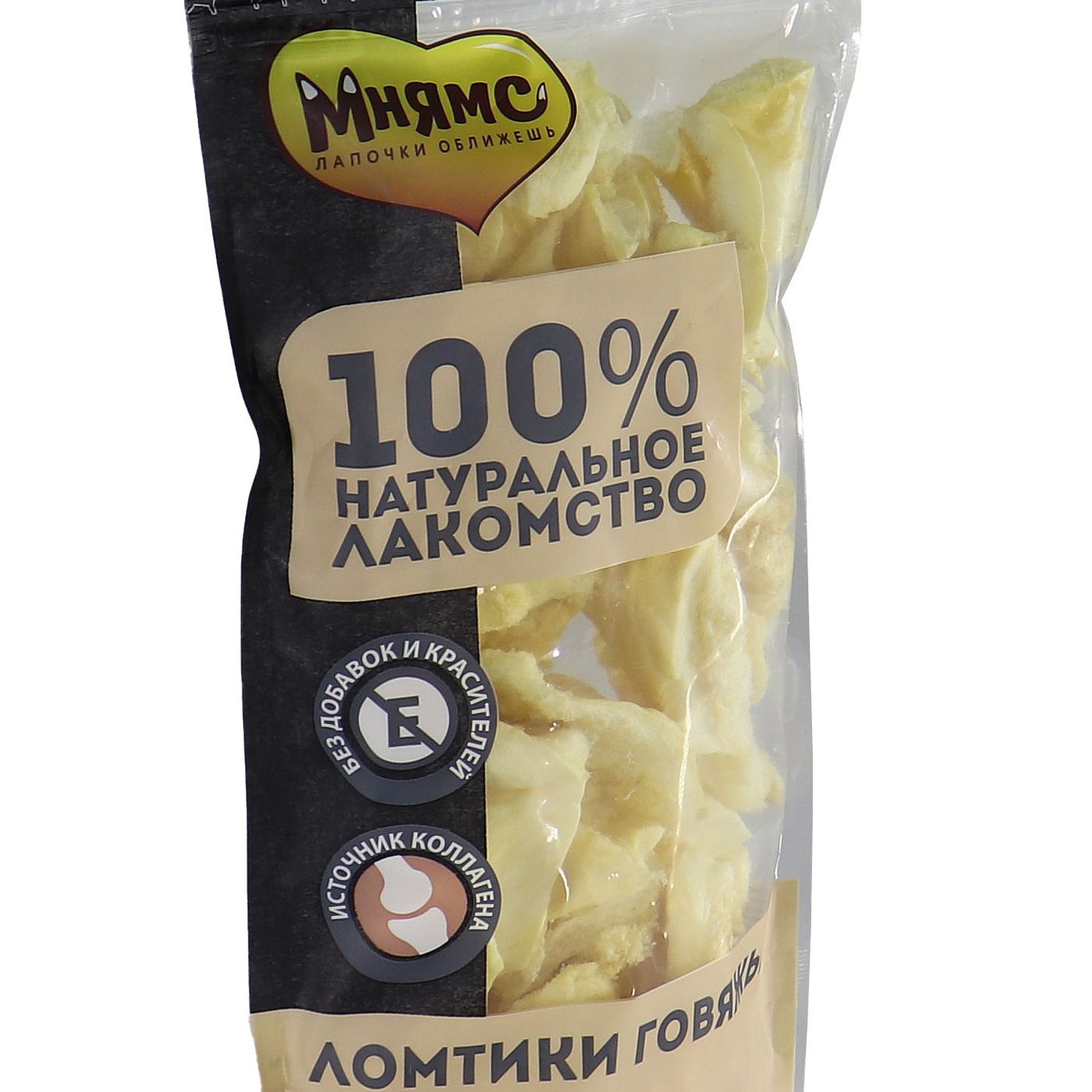 Лакомство Мнямс для собак Ломтики говяжьи 65г — фото 22