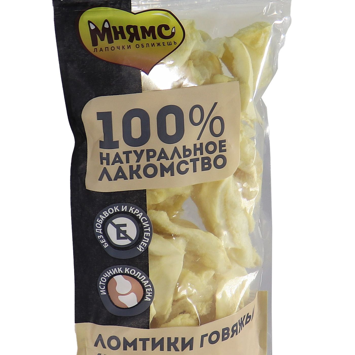 Лакомство Мнямс для собак Ломтики говяжьи 65г — фото 24