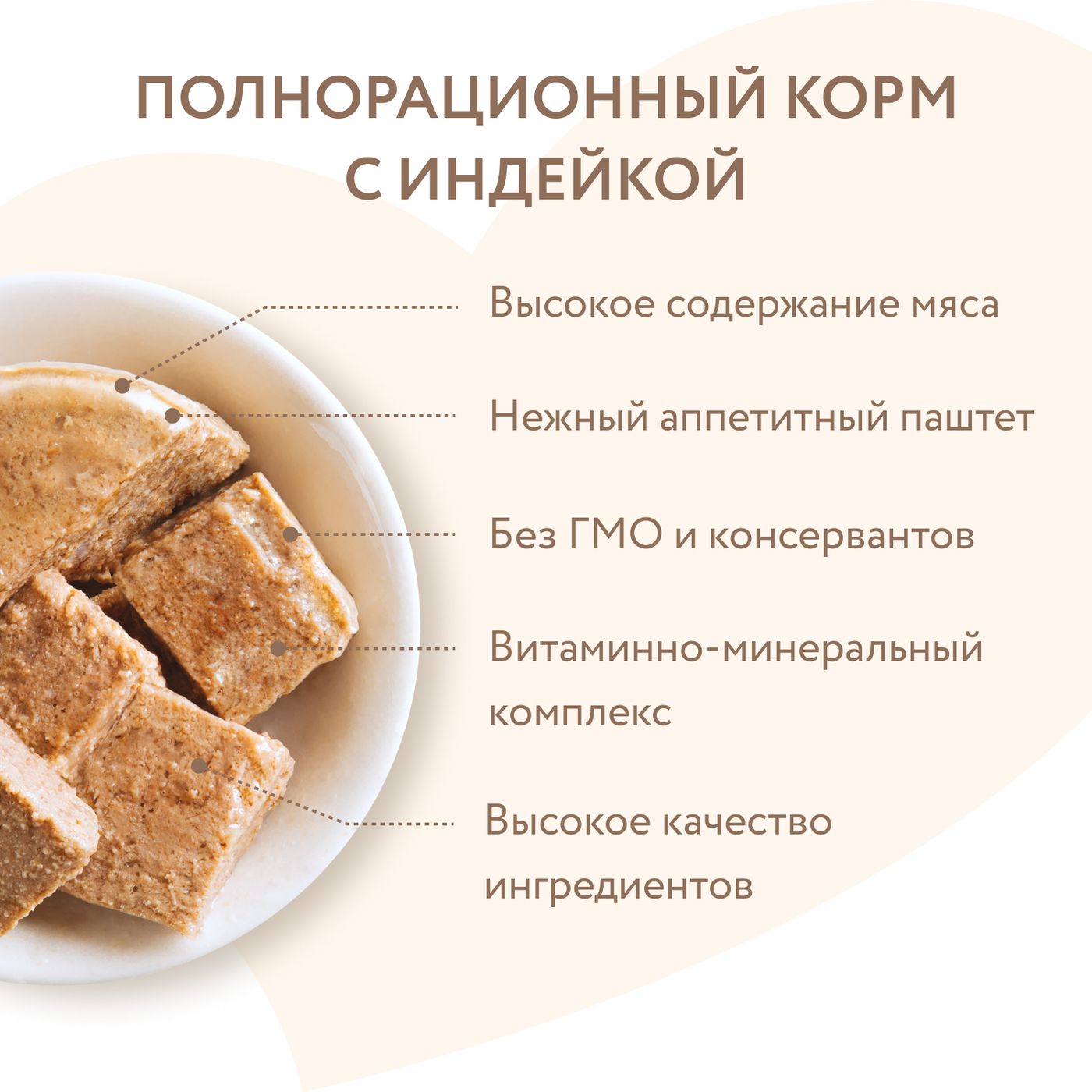 Влажный корм Мнямс На каждый день Паштет из индейки для собак «КОМФОРТНОЕ ПИЩЕВАРЕНИЕ» 200 г — фото 6